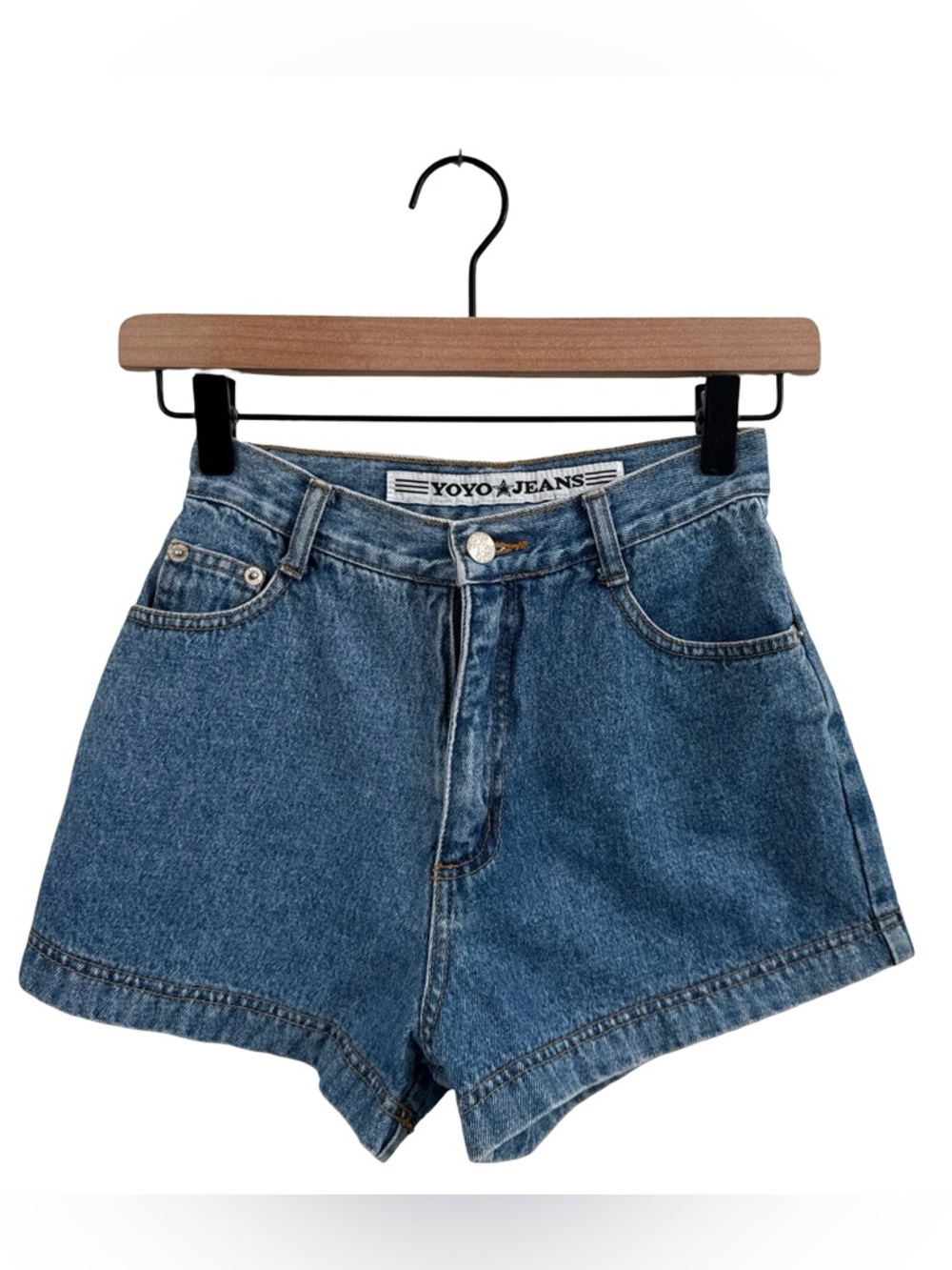 YOYO Jeans Women's Classic Blue Denim Shorts